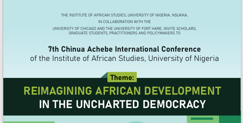 7th Chinua Achebe International Conference of the Institute of African Studies, University of Nigeria