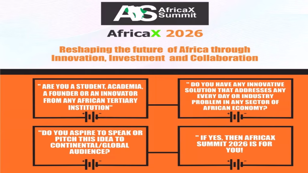 AfricaX Summit 2026 invites idea pitches from African tertiary institutions