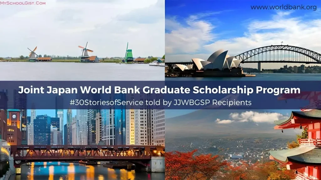 Joint Japan/World Bank Graduate Scholarship Program 2026 Window 2