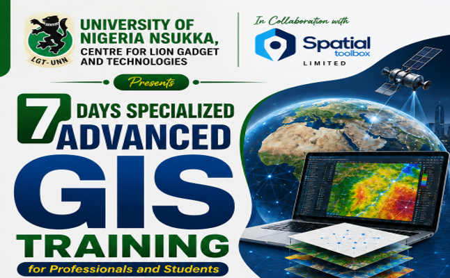ADVANCED GIS TRAINING NEW DATE