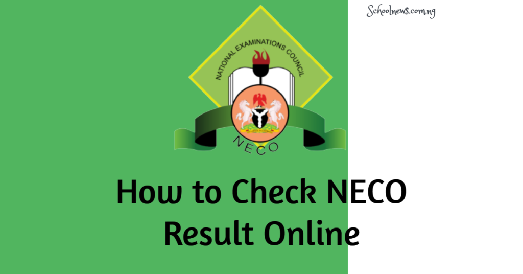 NECO 2026 SSCE results released